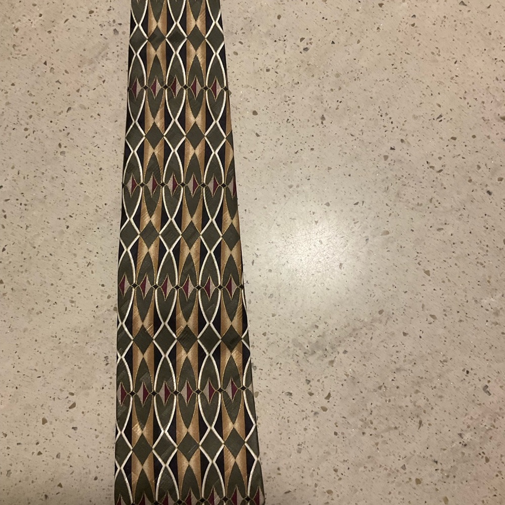 CONTE di MILANO TIE 100% ITALIAN SILK